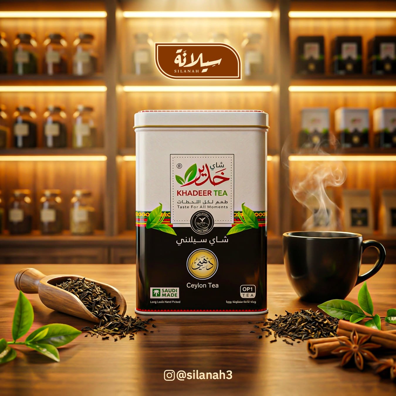 شاي خدير ذهبي